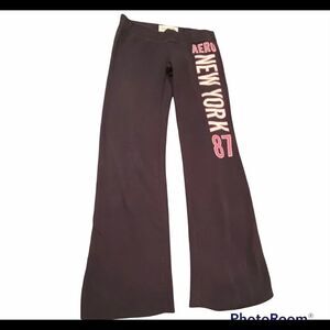 Aeropostale Navy Joggers Straight Leg Size Small Woman’s